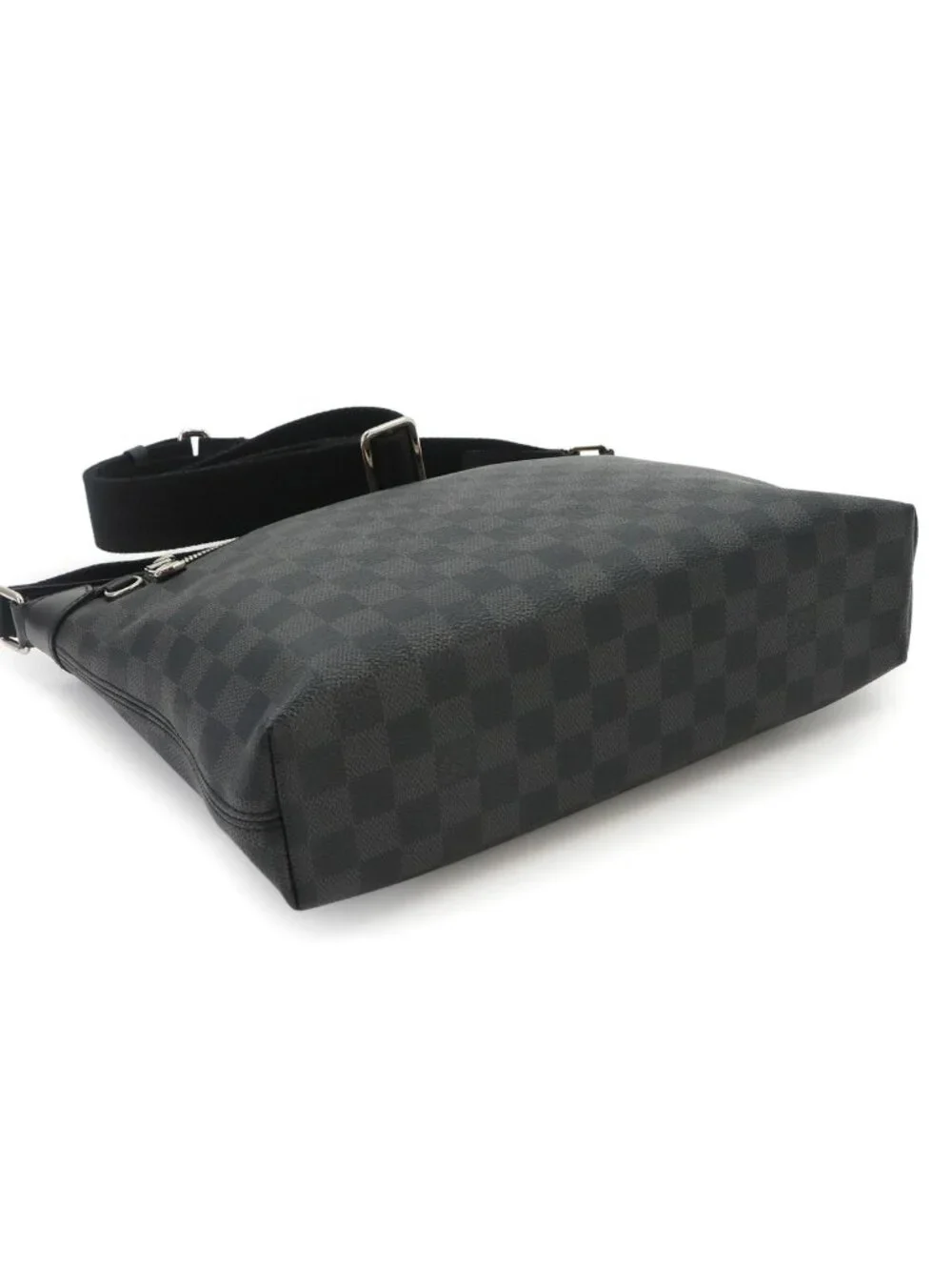 Louis Vuitton Damier Graphite Mick PM NM Shoulder Bag Black Gray